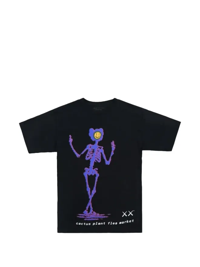 KAWS KAWS グラフィックプリントTシャツ - ブラックの商品画像
