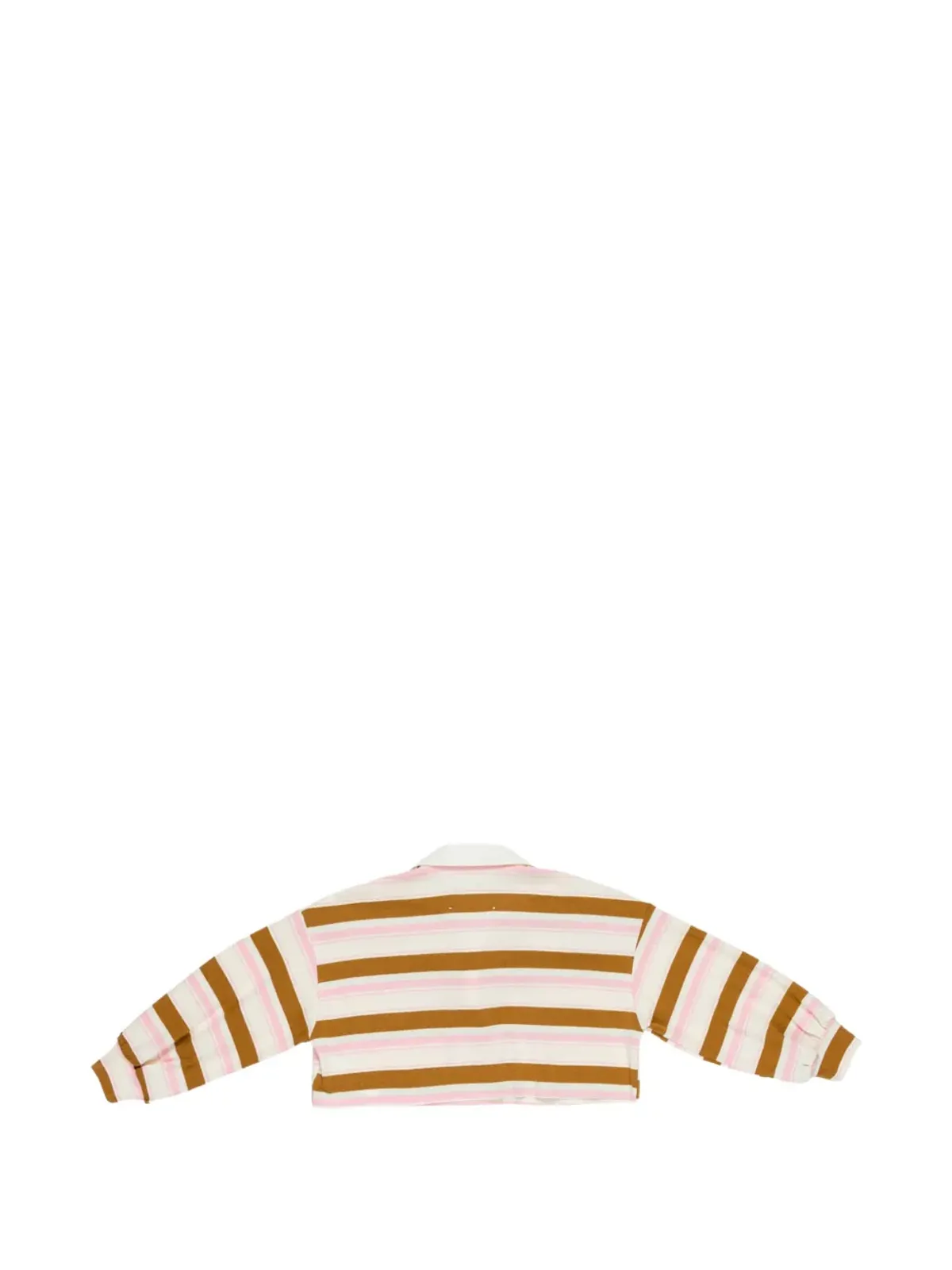 Miss Grant Kids ストライプ柄のクロップトップ - 画像2