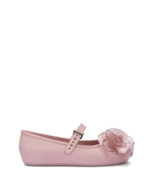Mini Melissa 花モチーフストラップ バレエシューズ - サムネイル1
