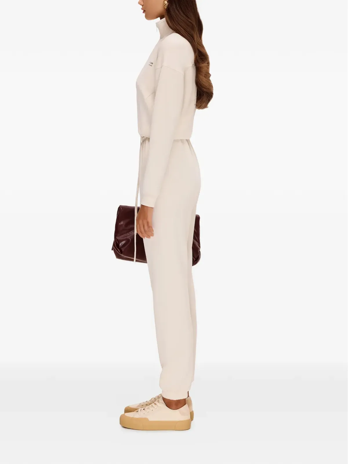 ANNAFOXY Calmeジップスウェット - ニュートラル - 画像4