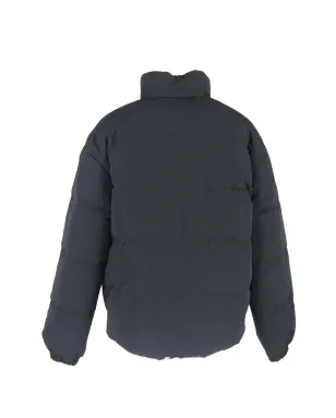 Burberry Pre-Owned check puffer jacket - Grey - サムネイル2