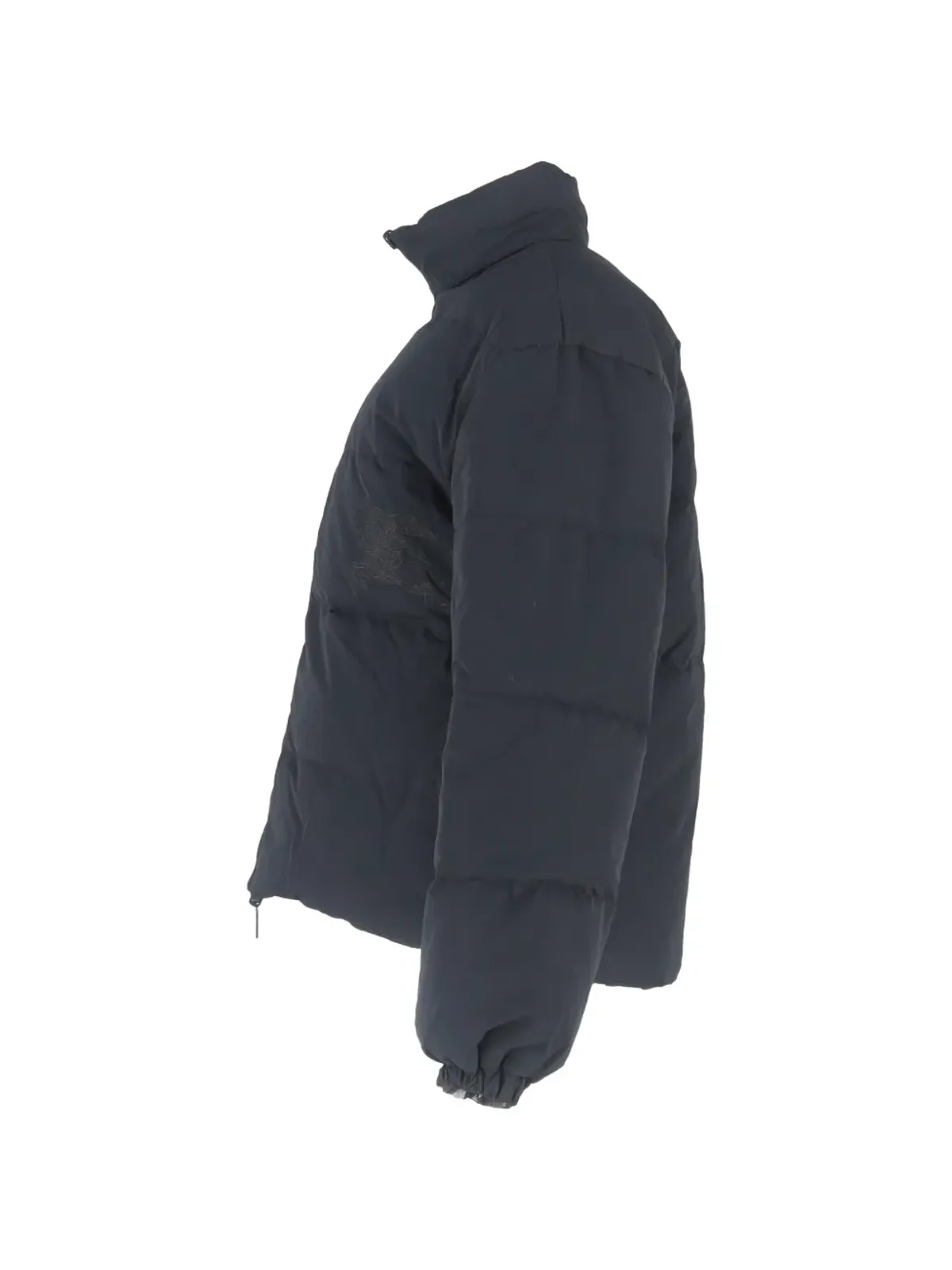 Burberry Pre-Owned check puffer jacket - Grey - 画像3