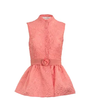Silvia Tcherassi Colony floral blouse - Pink - サムネイル1