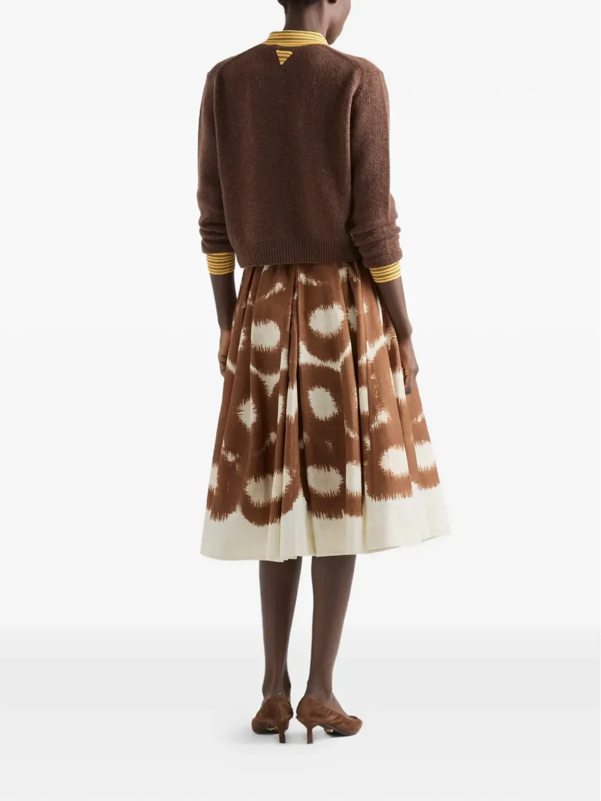 Prada プリントキャンバススカート - 画像3