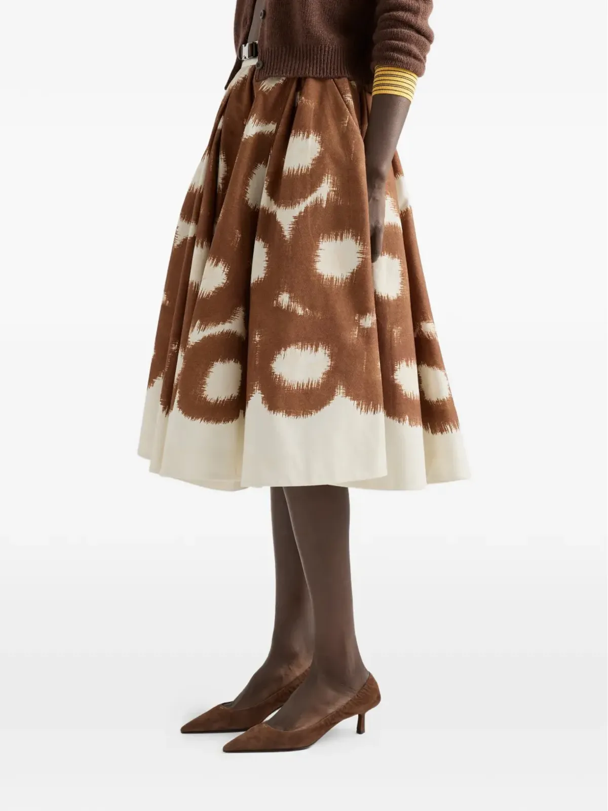 Prada プリントキャンバススカート - 画像4