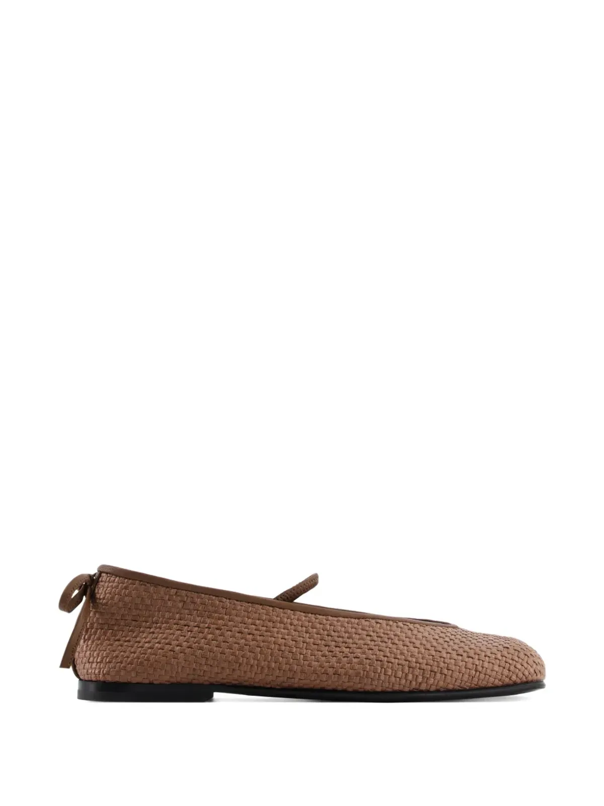 Nodaleto Bulla Node woven tie ballet flats - Brown - 画像1