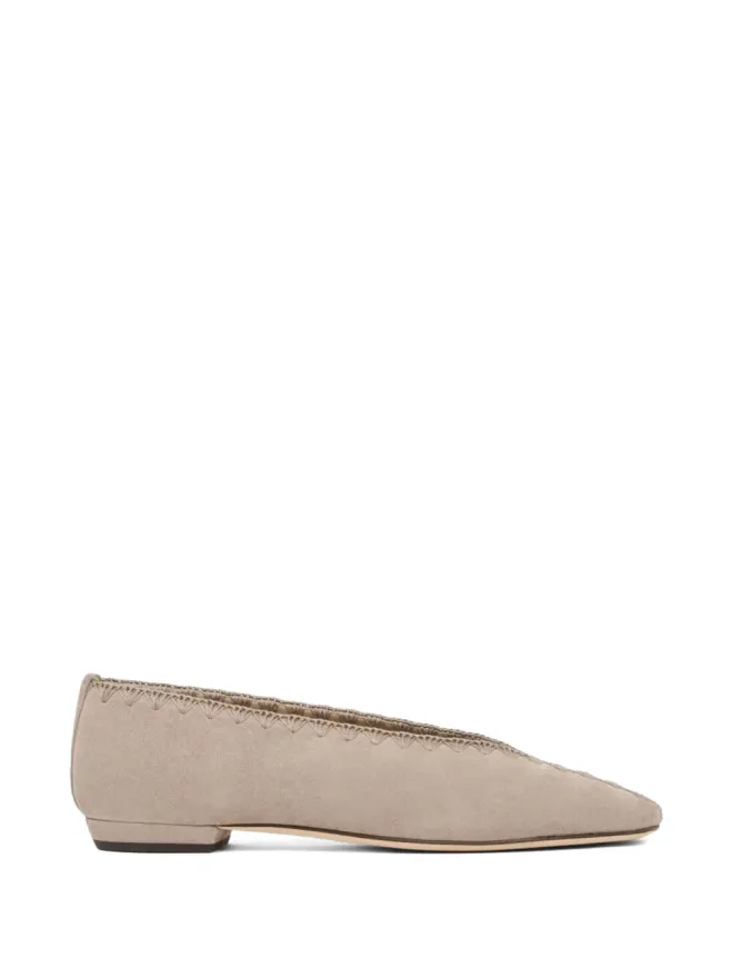 Giorgio Armani Giorgio Armani 刺繍入りバレエフラットの商品画像