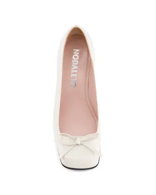 Nodaleto Node bow bulla pumps - White - サムネイル3