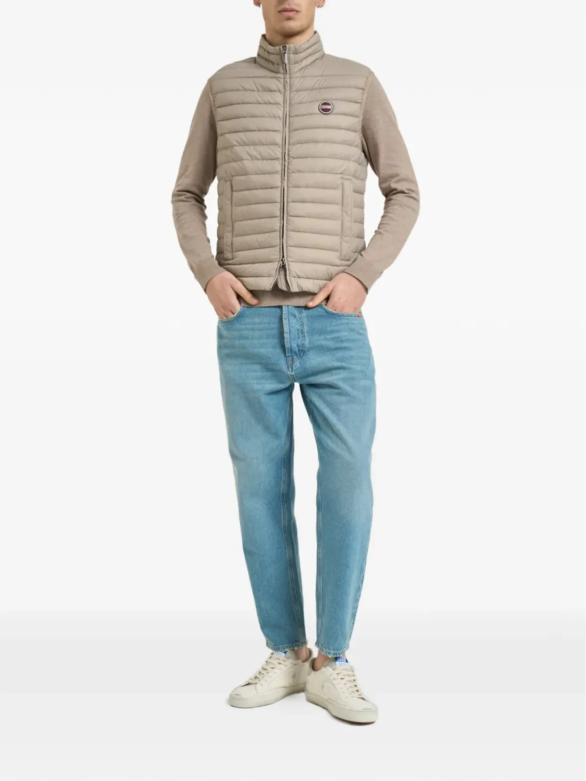Colmar キルテッドジップジレ - 画像2