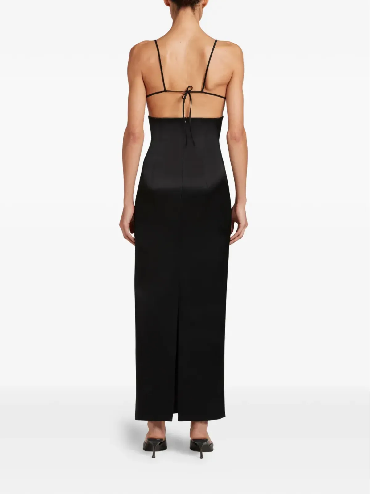 Violante Nessi Rodari maxi dress - Black - 画像3