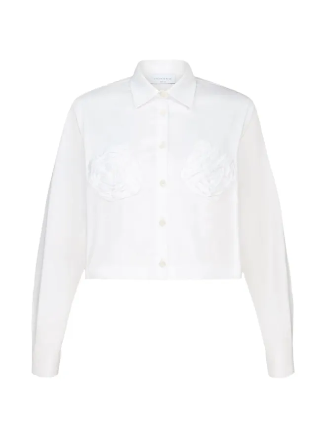 Violante Nessi Violante Nessi Lea buttoned shirt - Whiteの商品画像