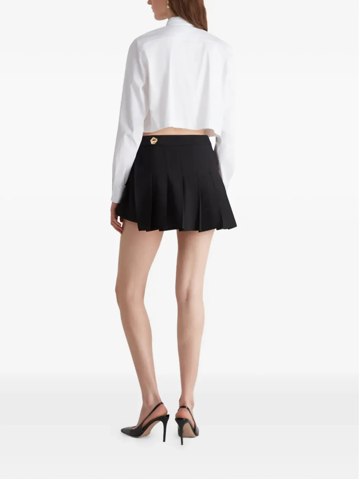 Violante Nessi Lea buttoned shirt - White - 画像4