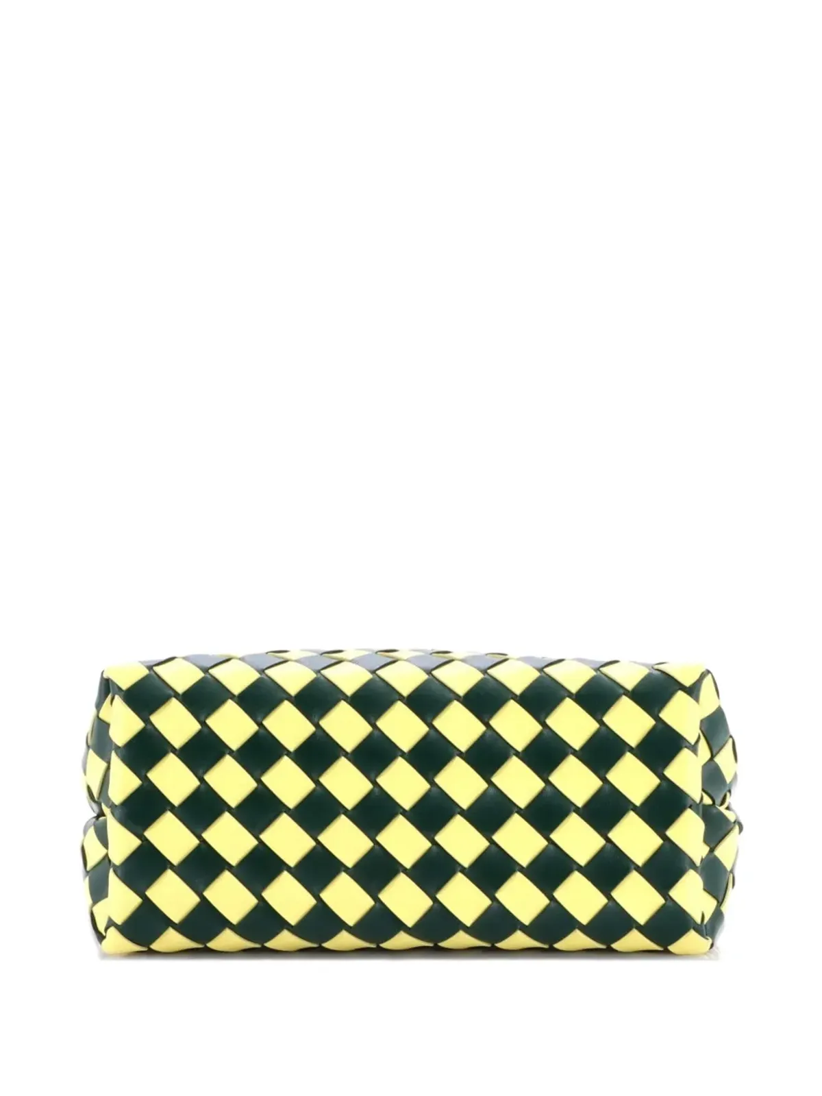 Bottega Veneta ビンテージ Bicolor Andiamo トップハンドルバッグ イントレチャート ナパ サッチェル - 画像4