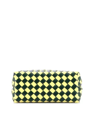 Bottega Veneta ビンテージ Bicolor Andiamo トップハンドルバッグ イントレチャート ナパ サッチェル - サムネイル4