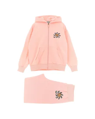 Moschino Kids プリントジップアップ トラックスーツ - サムネイル1