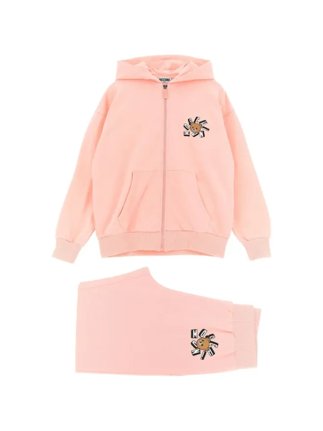Moschino Kids Moschino Kids プリントジップアップ トラックスーツの商品画像