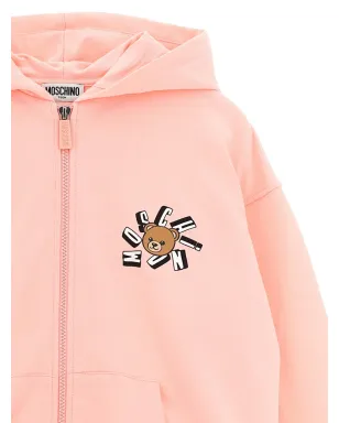 Moschino Kids プリントジップアップ トラックスーツ - サムネイル4
