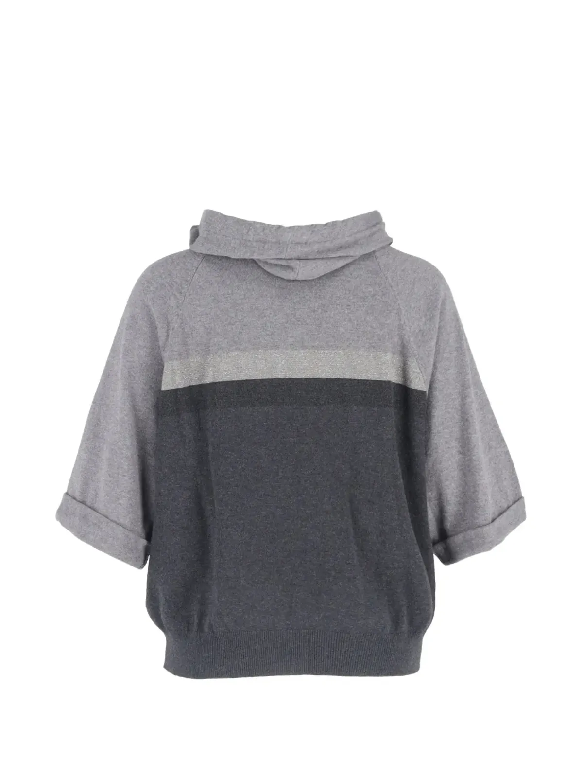 Brunello Cucinelli Vintage ショートスリーブフーディ - 画像2