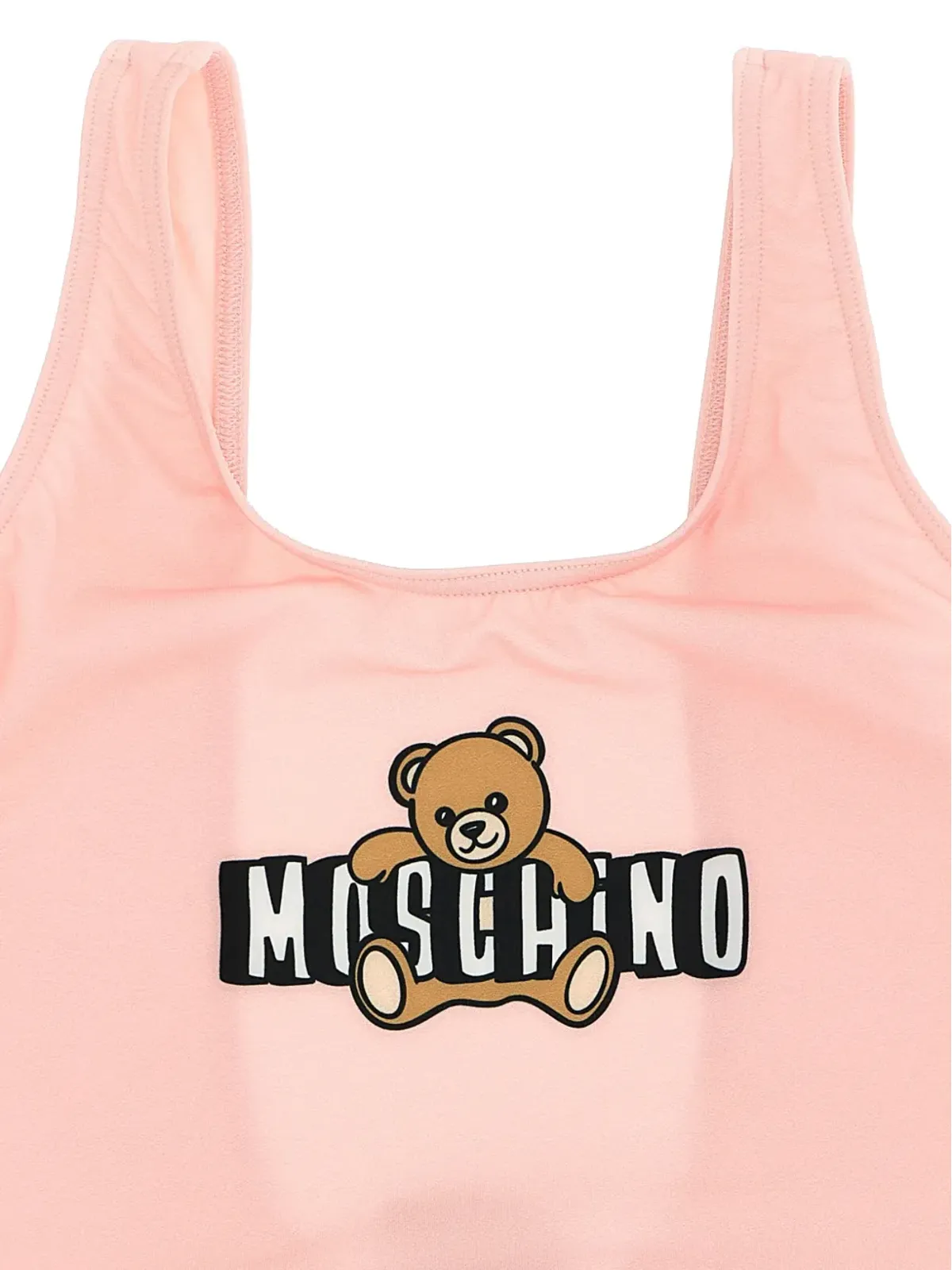 Moschino Kids テディベア水着 ピンク - 画像3