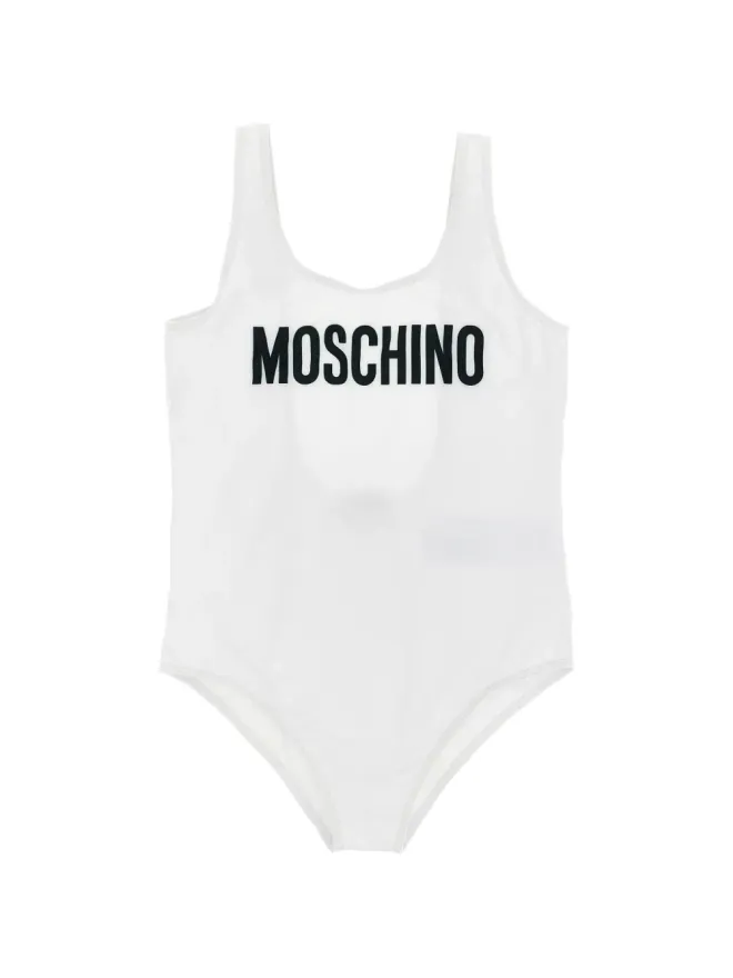 Moschino Kids Moschino Kids ロゴ入りワンピース水着の商品画像