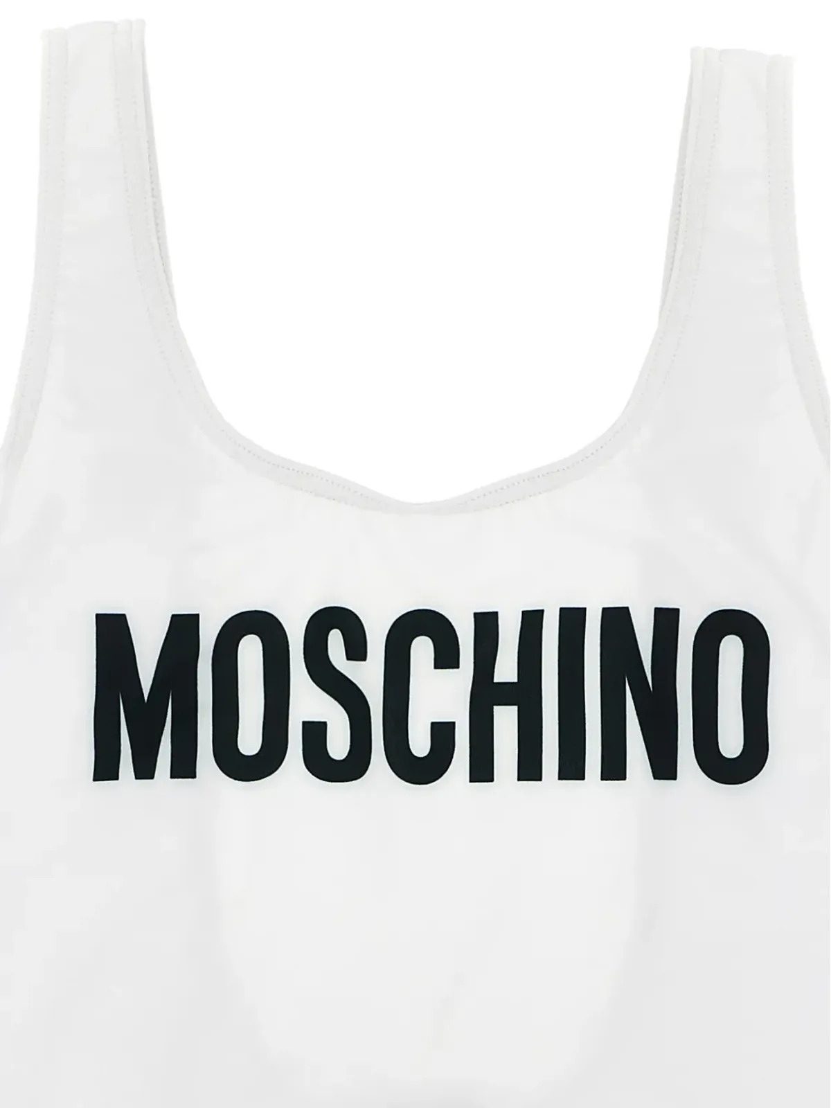 Moschino Kids ロゴ入りワンピース水着 - 画像3