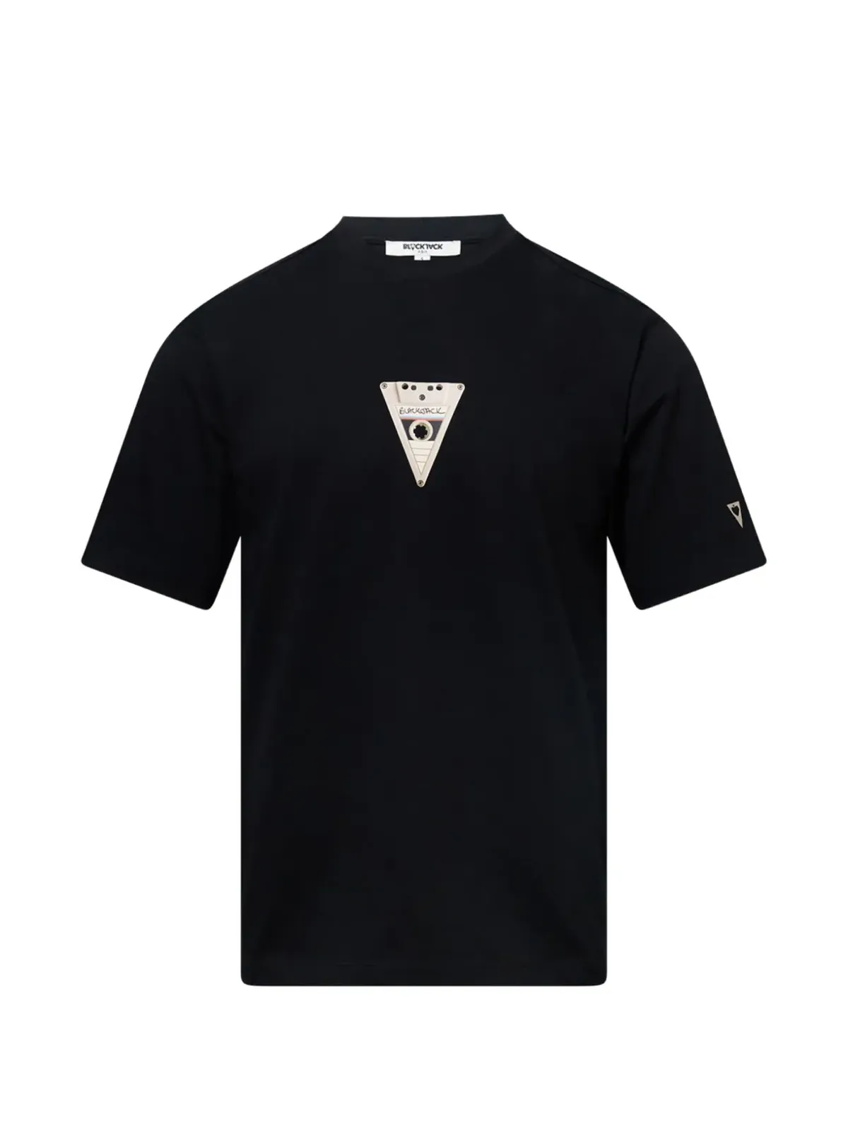 Blackjack カセットプリント Tシャツ - 画像1