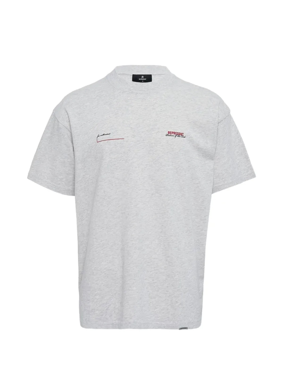 Represent ロゴディテール クルーネック Tシャツ - 画像1