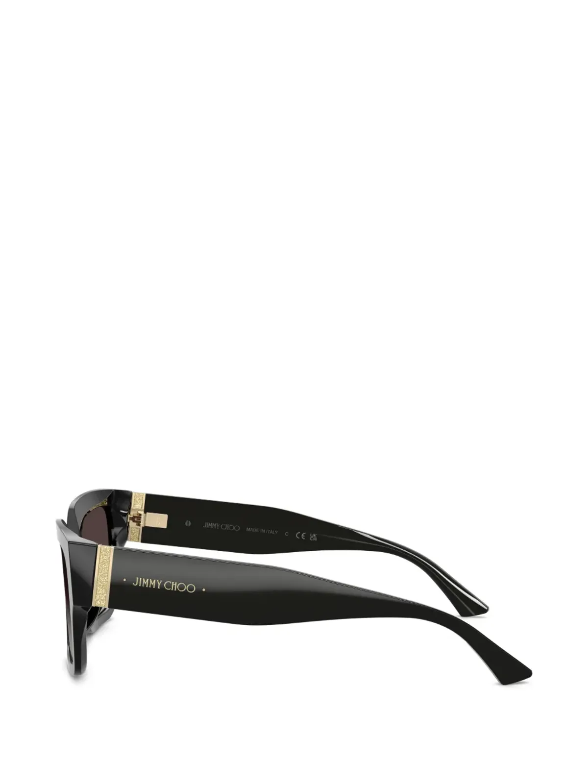 Jimmy Choo Eyewear 長方形フレームサングラス - 画像3