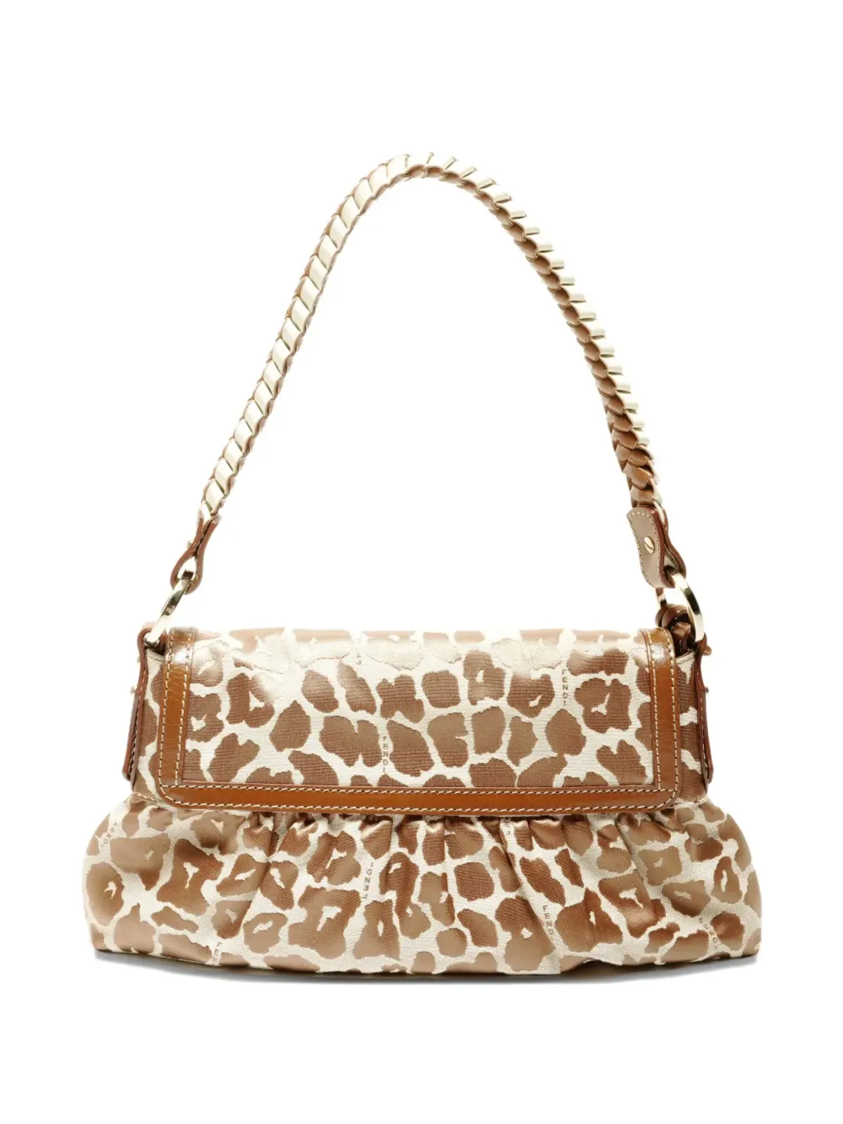 Fendi Pre-Owned 豹柄ショルダーバッグ - 画像2