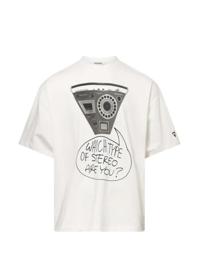 Blackjack Blackjack プリントTシャツ - Whiteの商品画像