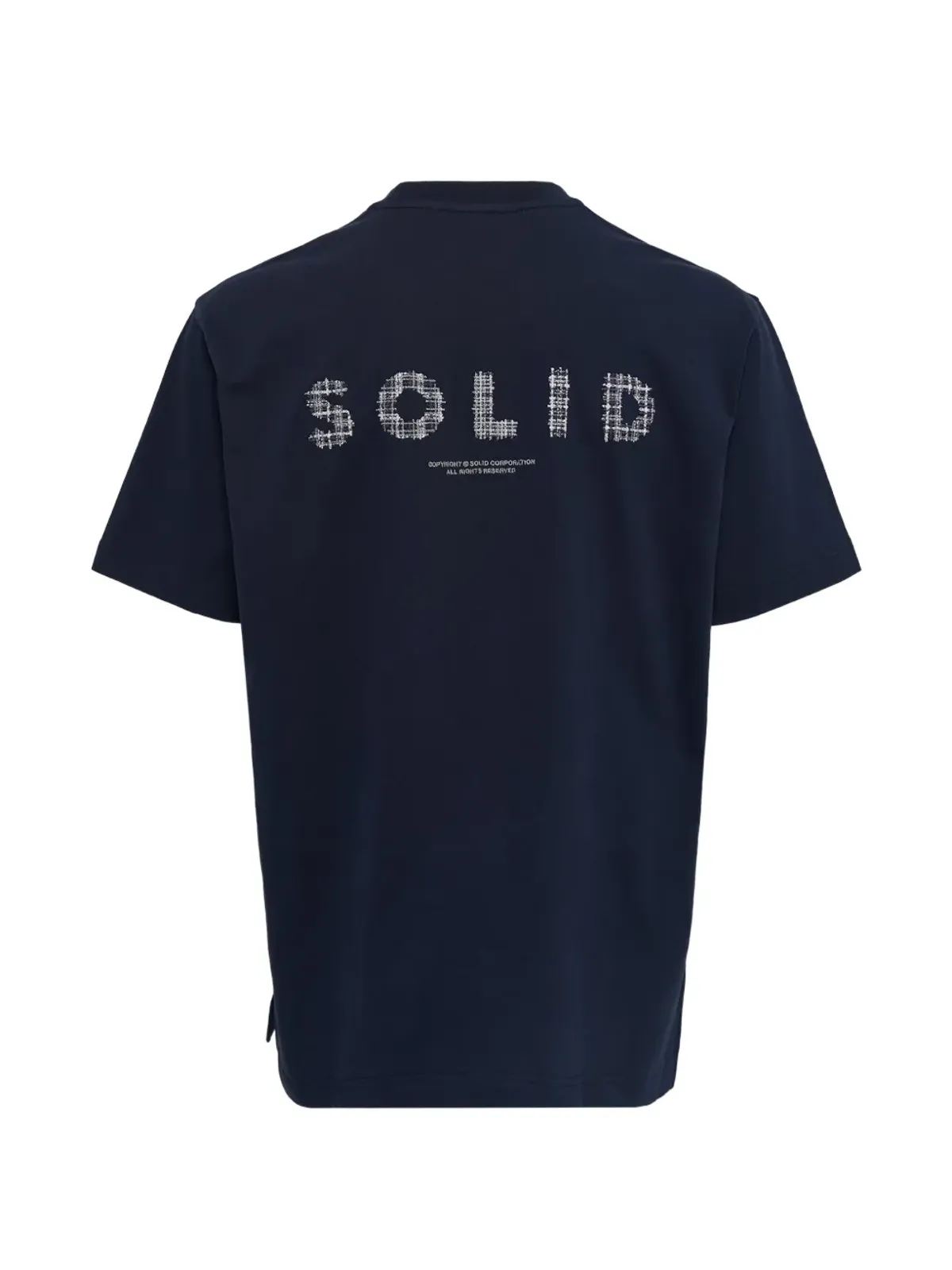 SOLID HOMME ロゴディテールTシャツ - 画像2