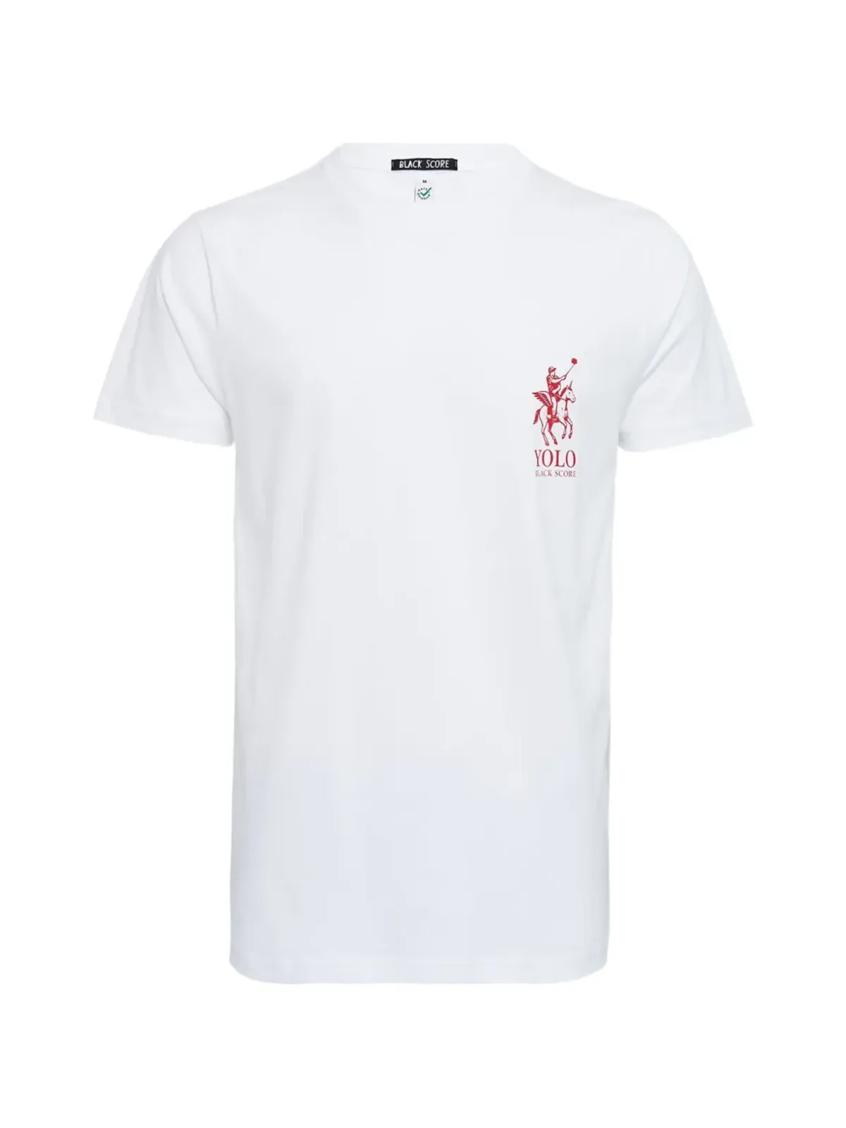Black Score Yolo Tシャツ - 画像1