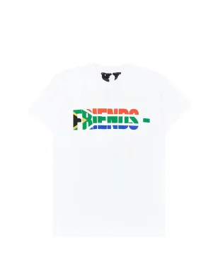 Vlone ロゴ入り 半袖Tシャツ - ホワイト - サムネイル1