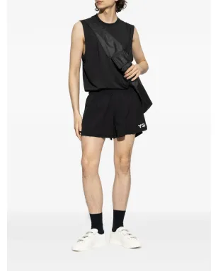 Y-3 ロゴディテール ランニングショーツ - サムネイル2