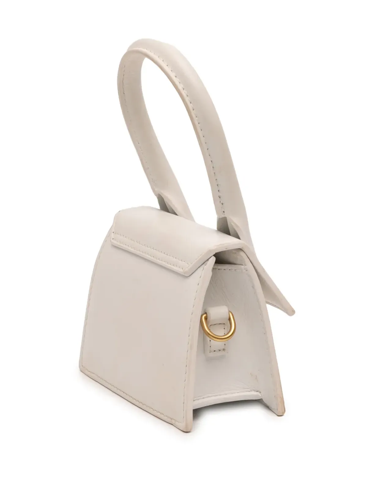 Jacquemus Pre-Owned Le Chiquito Mini Bag satchel - White - 画像3