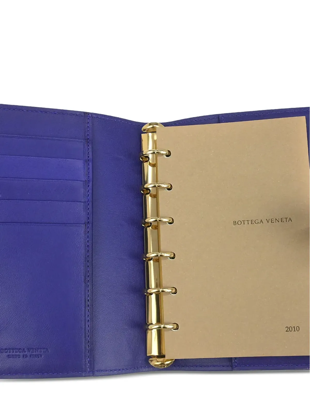 Bottega Veneta Pre-Owned イントレチャート レザー ノートブックカバー - 画像3