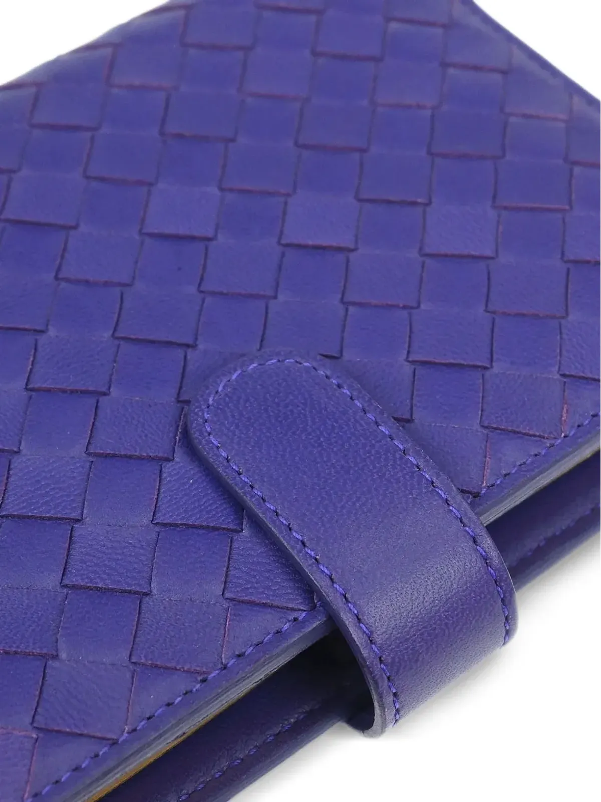 Bottega Veneta Pre-Owned イントレチャート レザー ノートブックカバー - 画像4