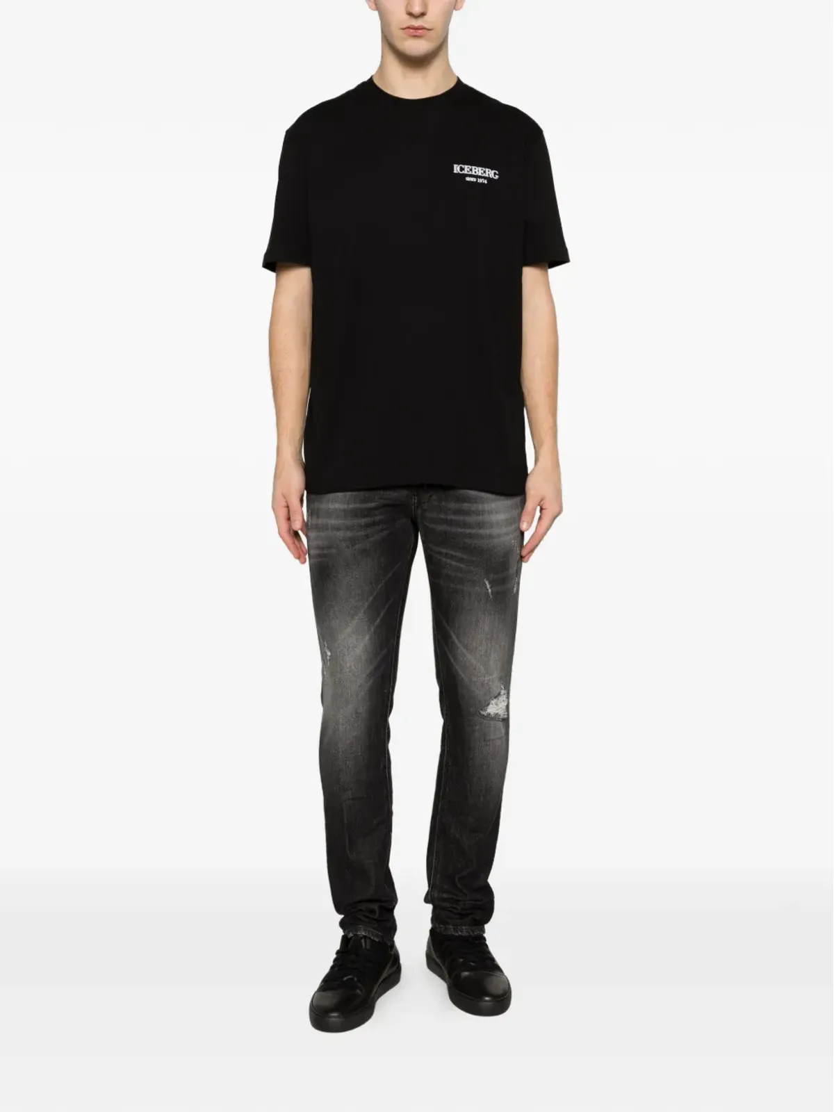 DONDUP George ripped jeans - Black - 画像2