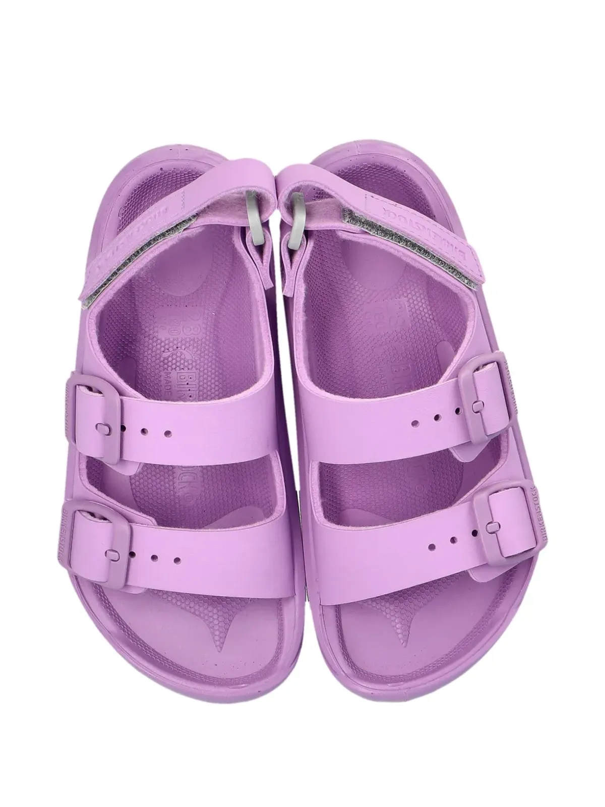 Birkenstock Kids バックルストラップサンダル - 画像4