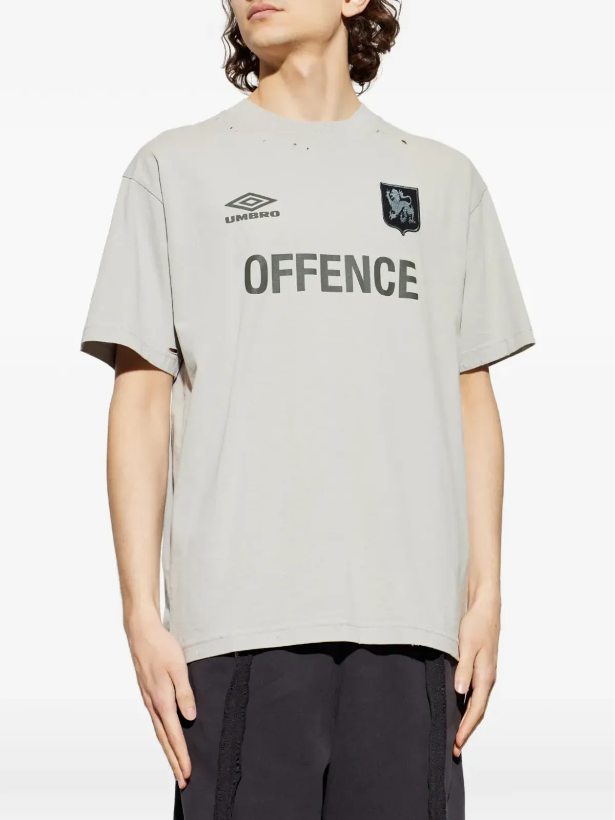 UMBRO distressed-effect T-shirt - 画像3