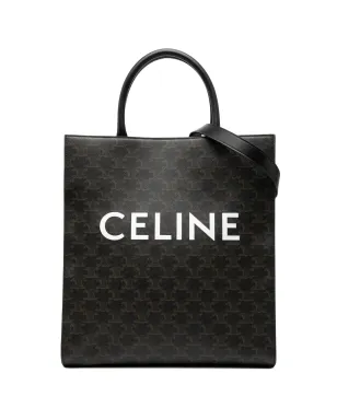 Celine ビンテージ 2023 Triomphe Cabas Tote Satchel - Brown - サムネイル1