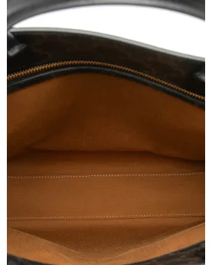 Celine ビンテージ 2023 Triomphe Cabas Tote Satchel - Brown - サムネイル5