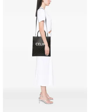 Celine ビンテージ 2023 Triomphe Cabas Tote Satchel - Brown - サムネイル2