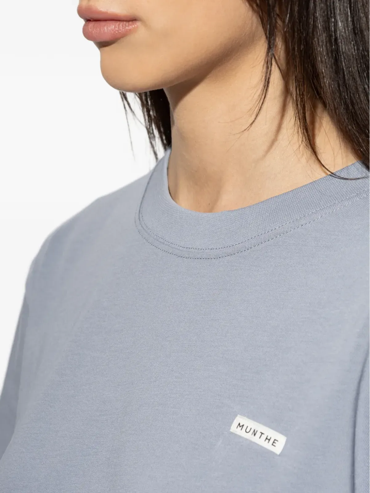 MUNTHE Bellamy ロゴディテール Tシャツ - 画像5