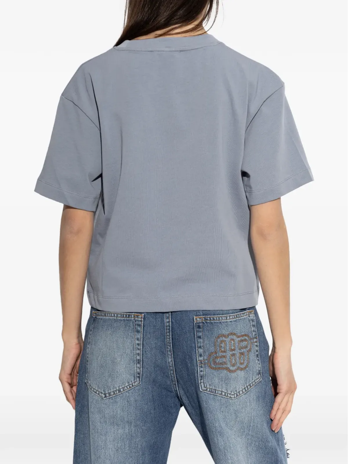 MUNTHE Bellamy ロゴディテール Tシャツ - 画像4