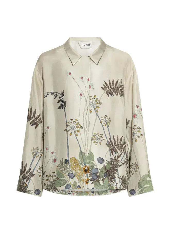 MUNTHE MUNTHE Faiza 花柄プリント シャツの商品画像