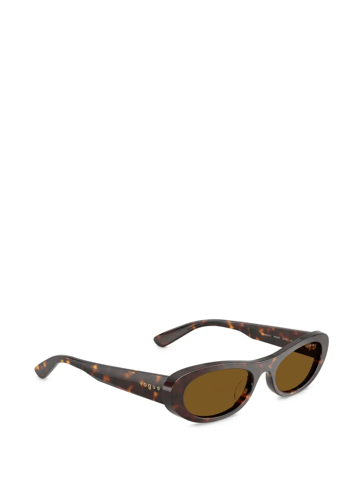 Vogue Eyewear オーバルフレーム サングラス - 画像3