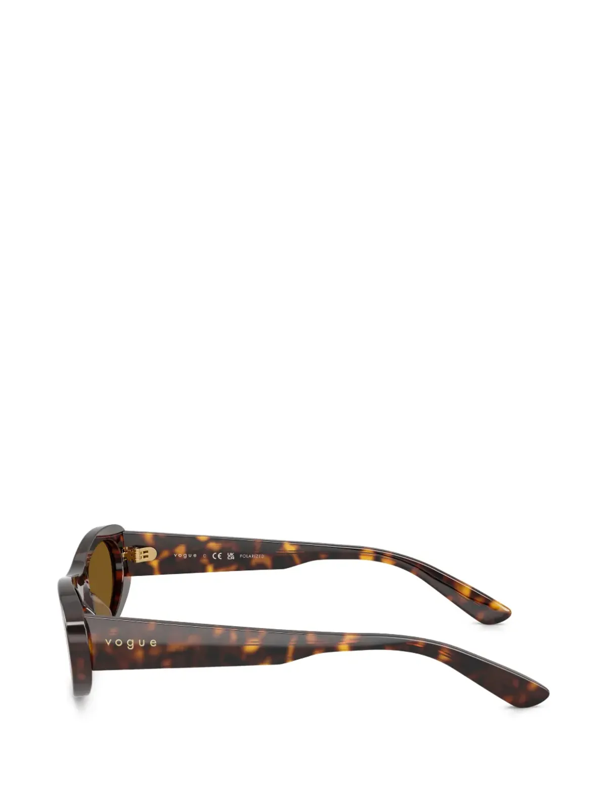 Vogue Eyewear オーバルフレーム サングラス - 画像4