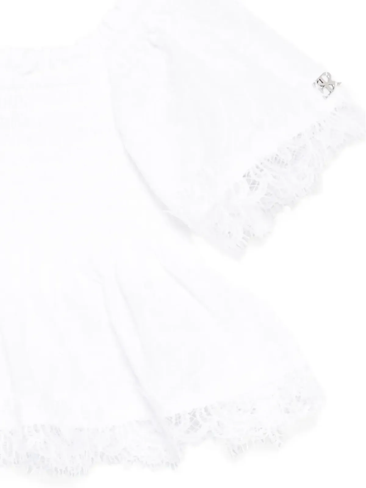 Ermanno Scervino Junior オースティン レースブラウス - 画像3