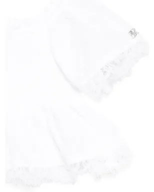 Ermanno Scervino Junior オースティン レースブラウス - サムネイル3